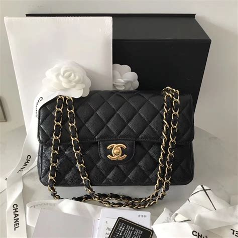 chanel bag small black